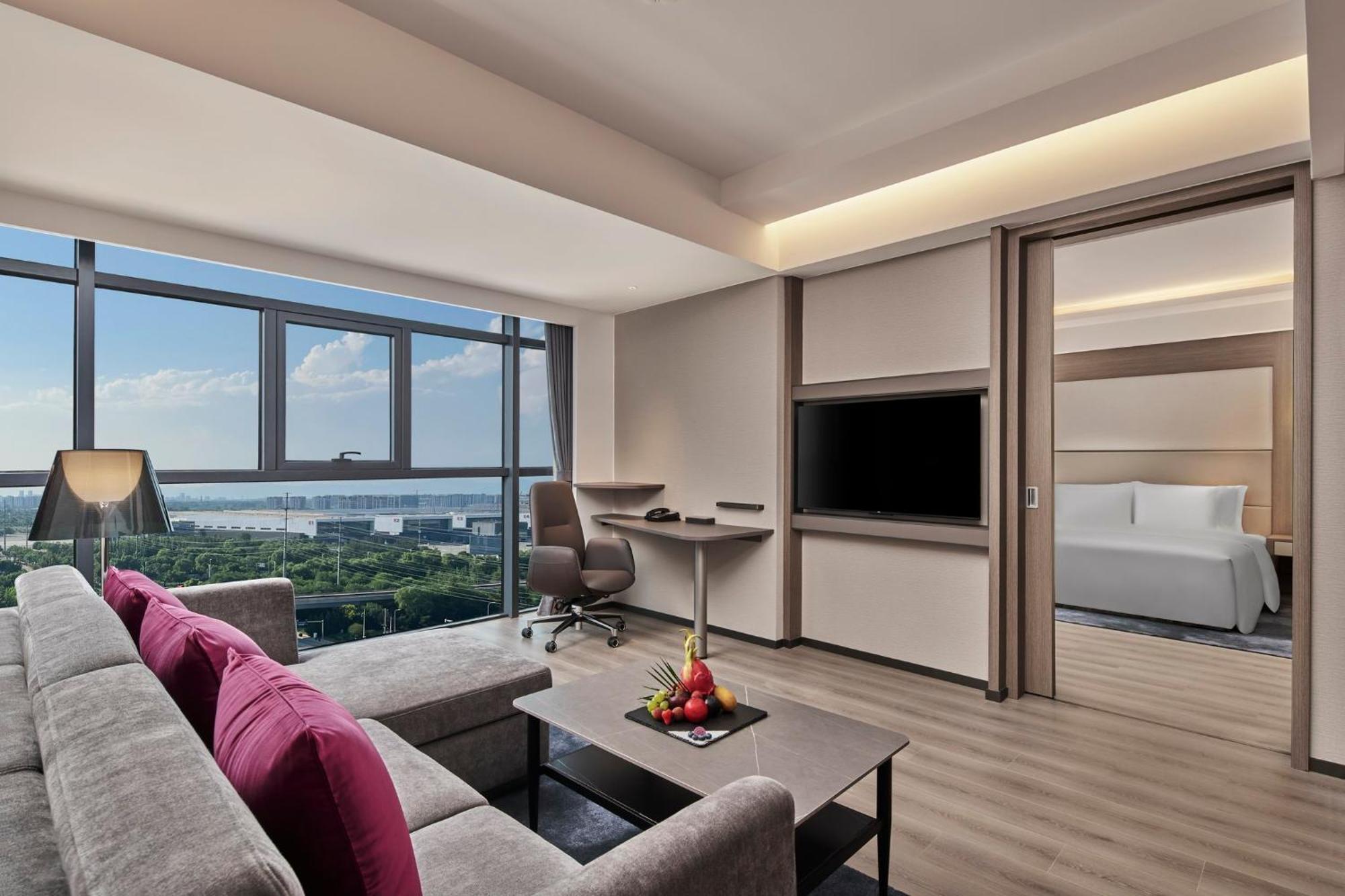 Hotel Crowne Plaza Beijing International Airport By Ihg Shunyi Exteriér fotografie